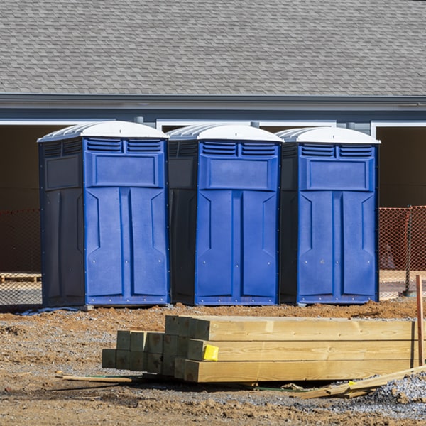 how can i report damages or issues with the porta potties during my rental period in Ashby Massachusetts